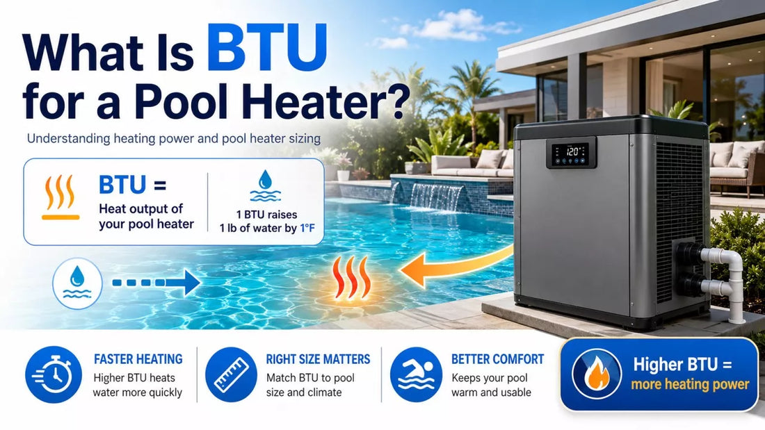 What Is BTU for a Pool Heater