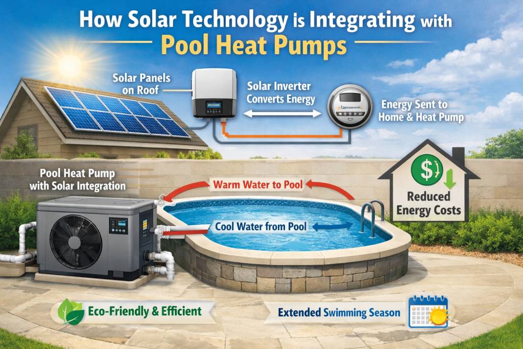 How Solar Technology Is Integrating with Pool Heat Pumps?