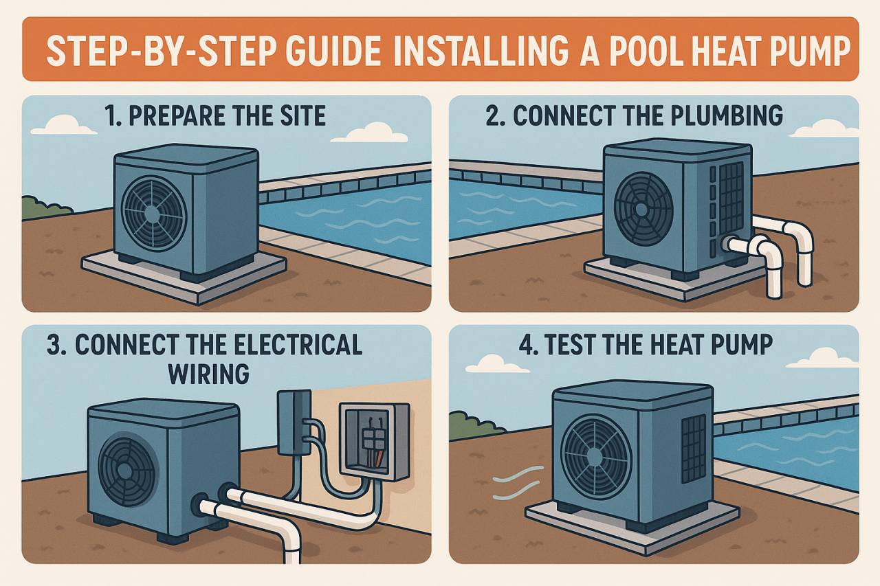 How to Install a Pool Heat Pump: Step-by-Step Installation Guide (DIY ...