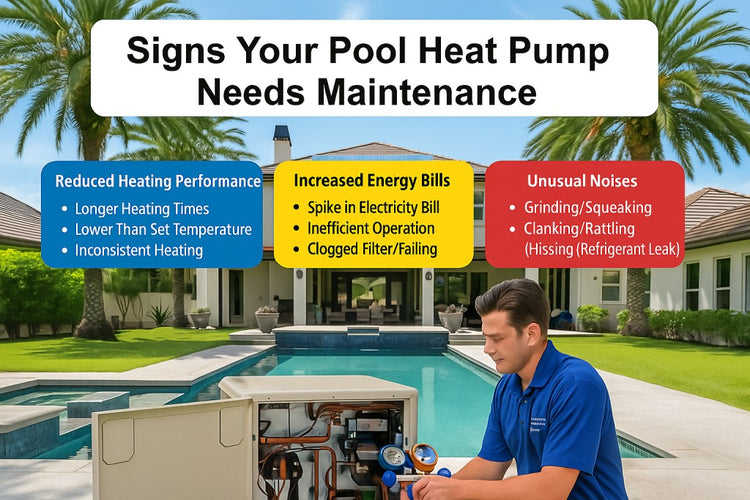 Top Signs Your Pool Heat Pump Needs Maintenance