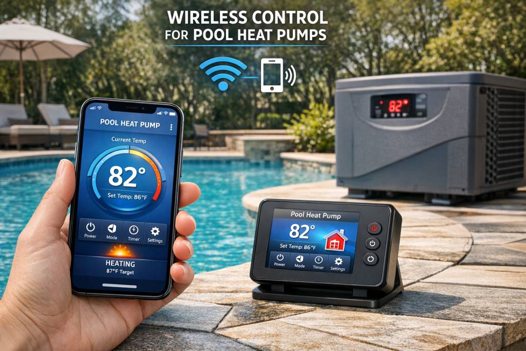 Benefits of Wireless Control for Pool Heat Pumps