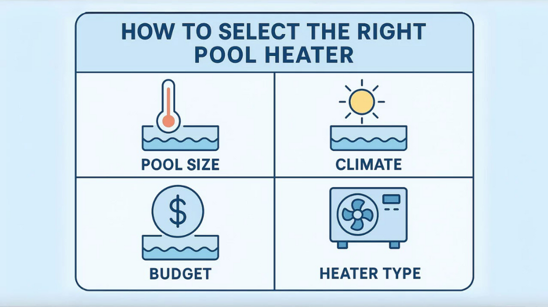 How to Select the Right Pool Heater