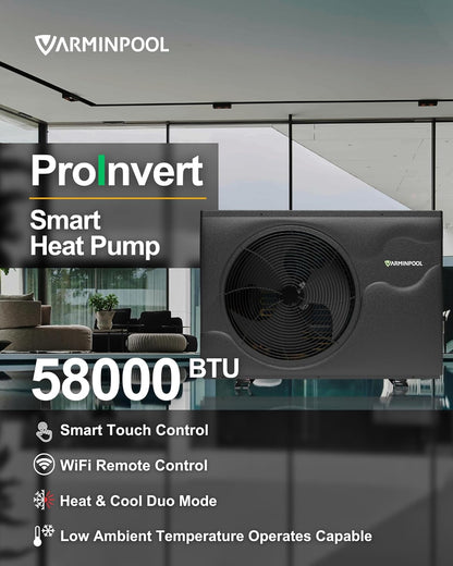 58000BTU Ingroud Electric Pool Heater For 18000 Gals Pools, V18