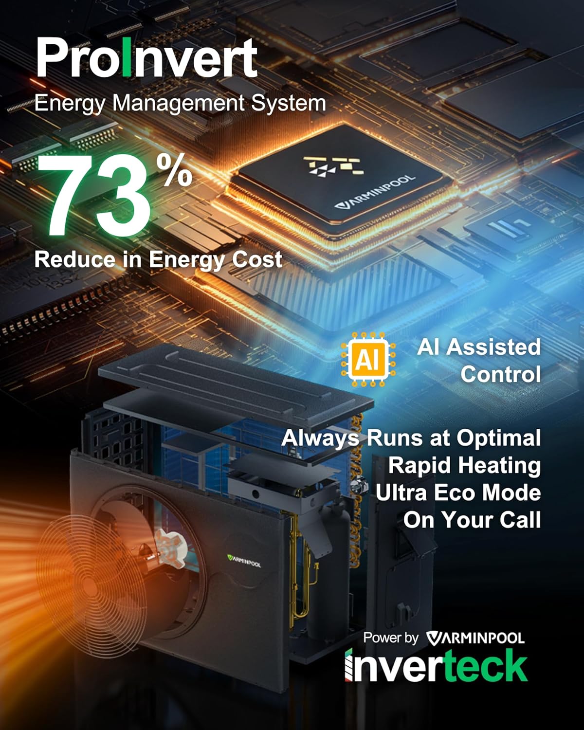 65,000 BTU Above Ground Electric Pool Heater