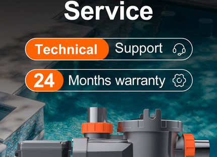 1.8HP Variable Speed Pool Pump for In/Above Ground Pools