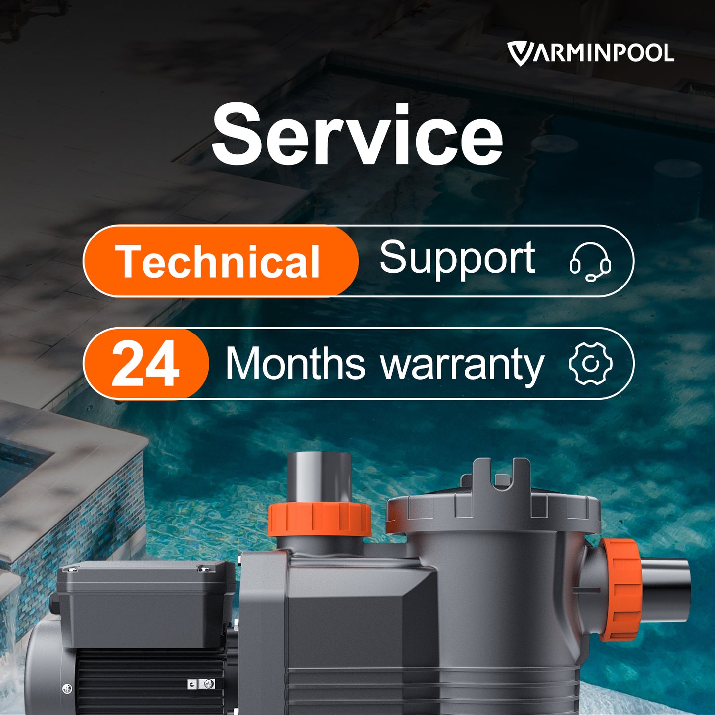 2.5 HP Variable Speed Pool Pump for In/Above Ground Pools