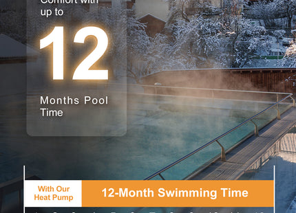 40000 BTU Above Ground Pool Heat Pump