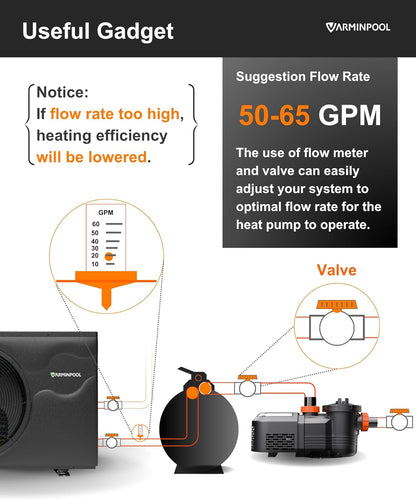Pro Invert 90000 BTU Pool Heat Pump